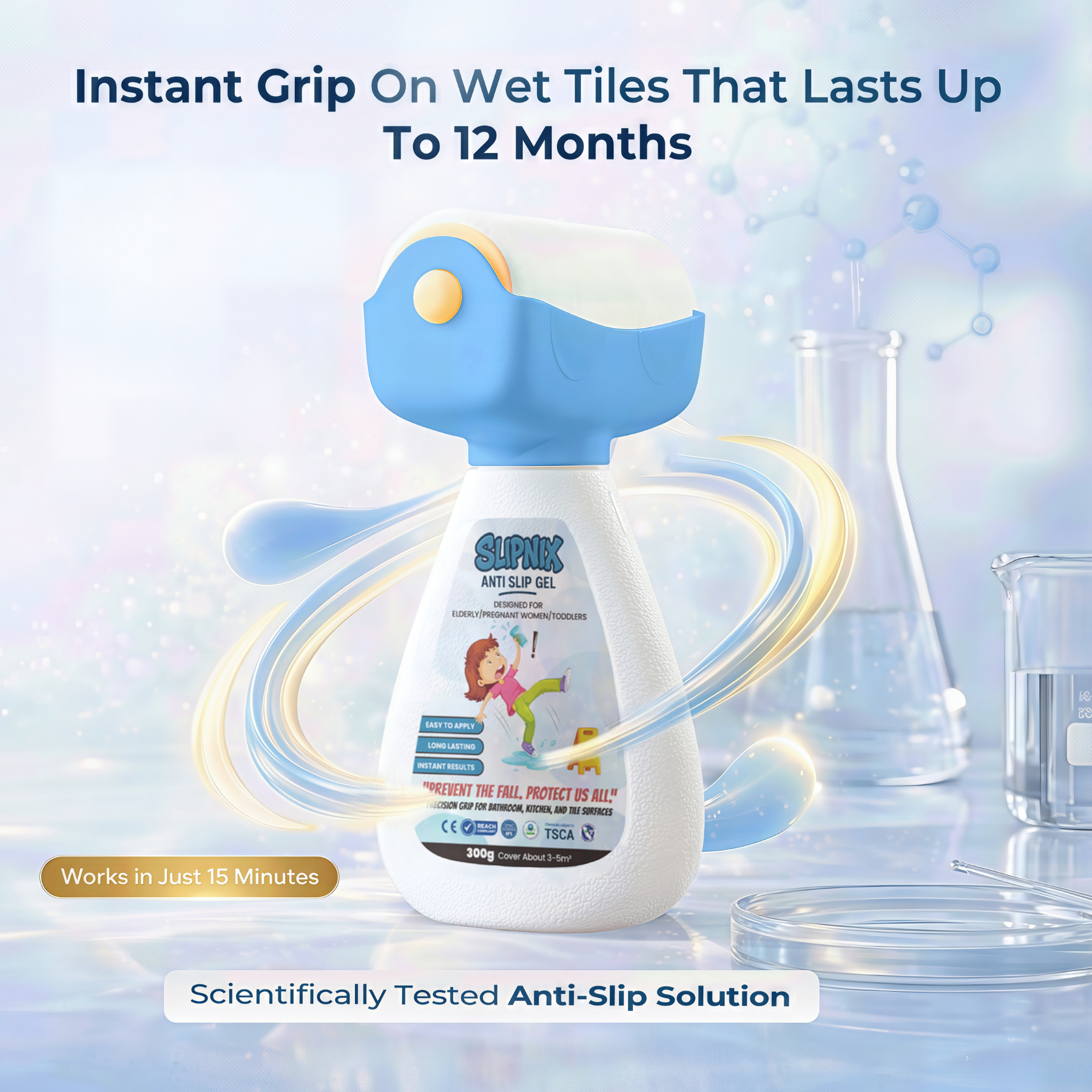 SlipNix Anti-Slip Gel: Reliable Safety for Every Step