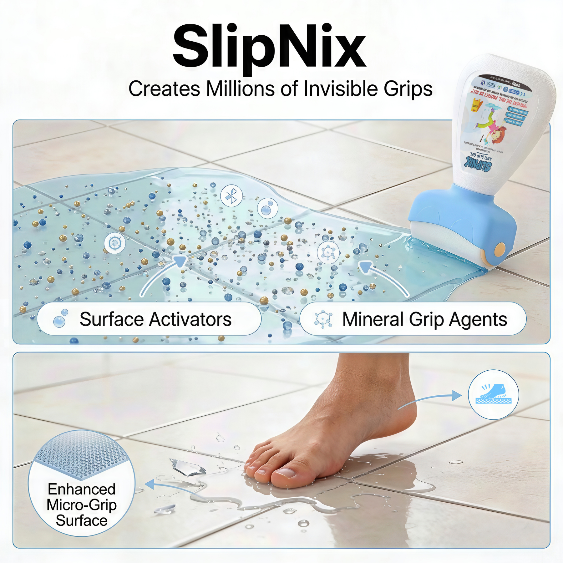 SlipNix Anti-Slip Gel: Reliable Safety for Every Step