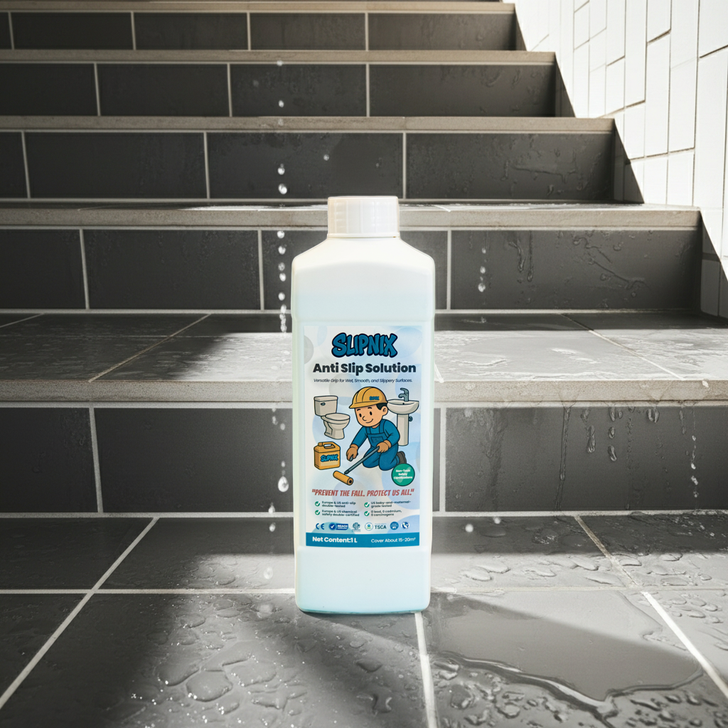 SlipNix Anti-Slip Solution 1L : Professional Protection for Large Areas