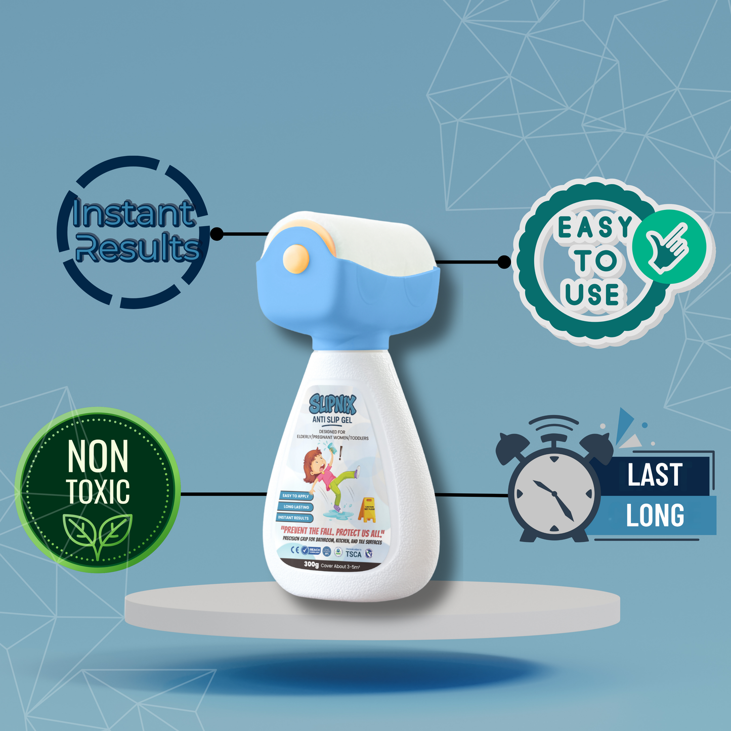 SlipNix 300g Anti-Slip Gel - Big Safety in a Small Package